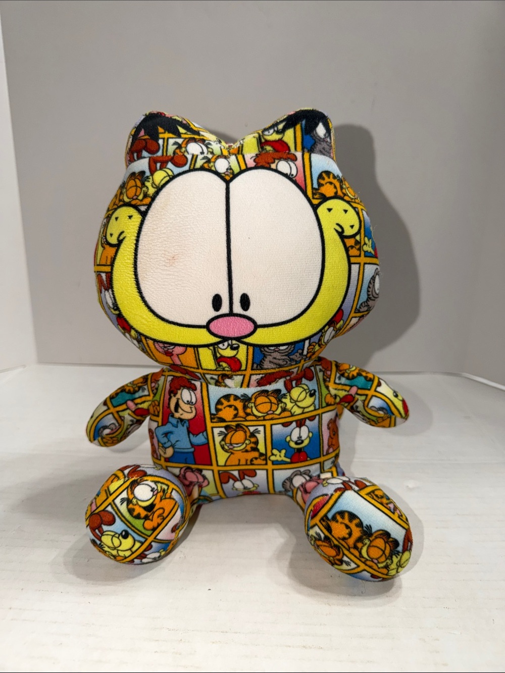 Garfield Pattern Plush Toy - Multicolor
